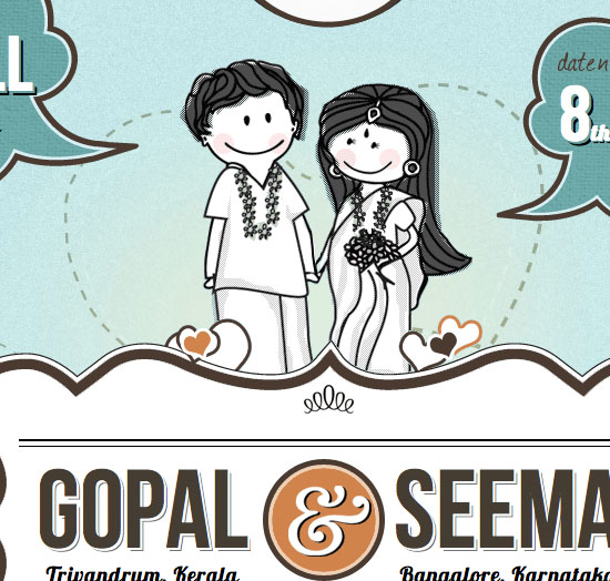 Gopal & Seema Wedding Invitation