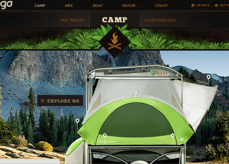  Sylvan Sport Go Camping trailer