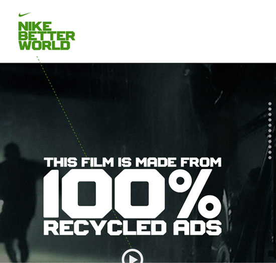 Nike Better World Website